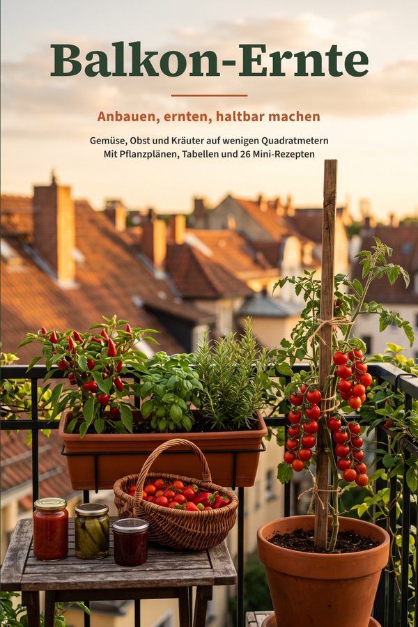 Cover: Balkon-Ernte